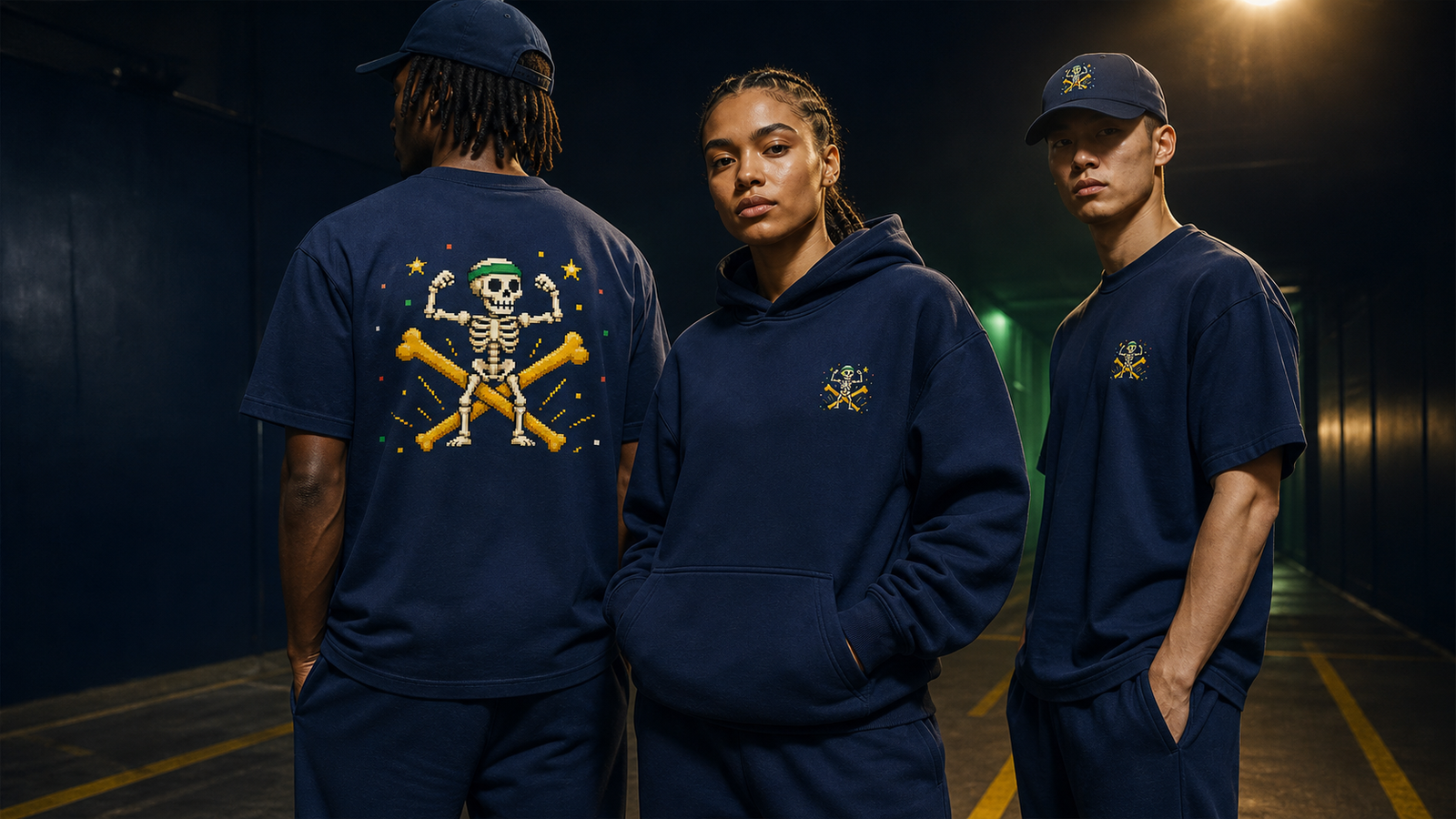 Coach Ripped models wearing The Daily Standard apparel concepts